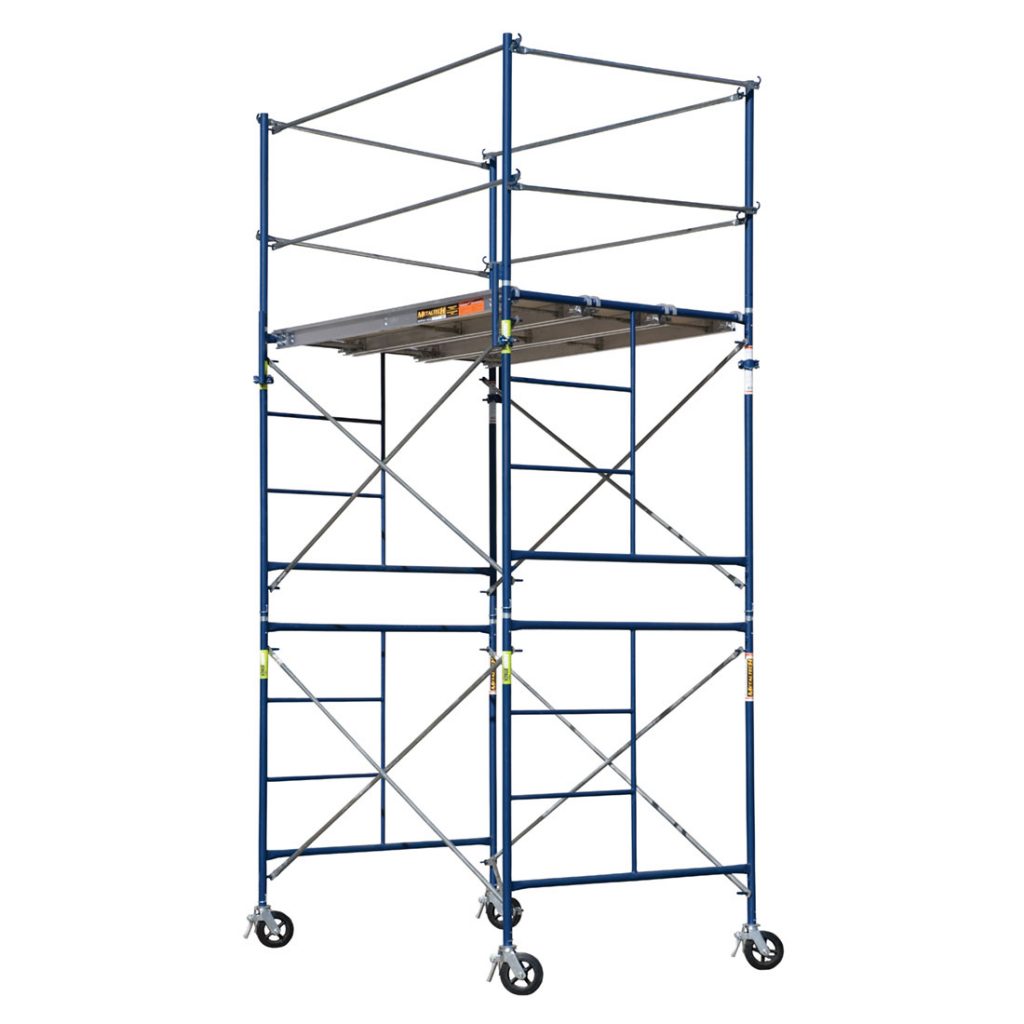 10' Two Level Rolling Scaffold Tower